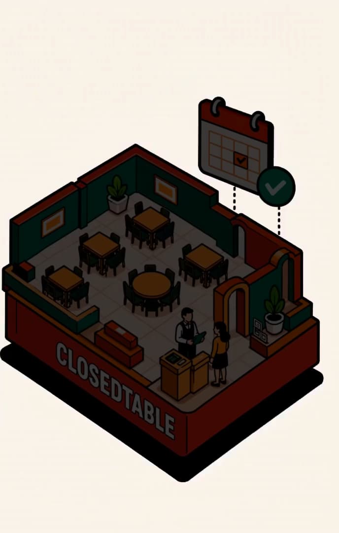 ClosedTable — Sistema di Prenotazioni